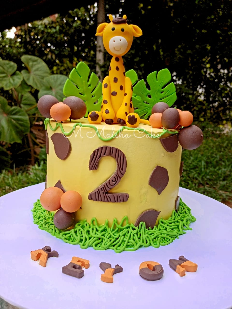 Sweet Safari Giraffe – Birthday Cakes, Cakes by Malsha, Minuwangoda