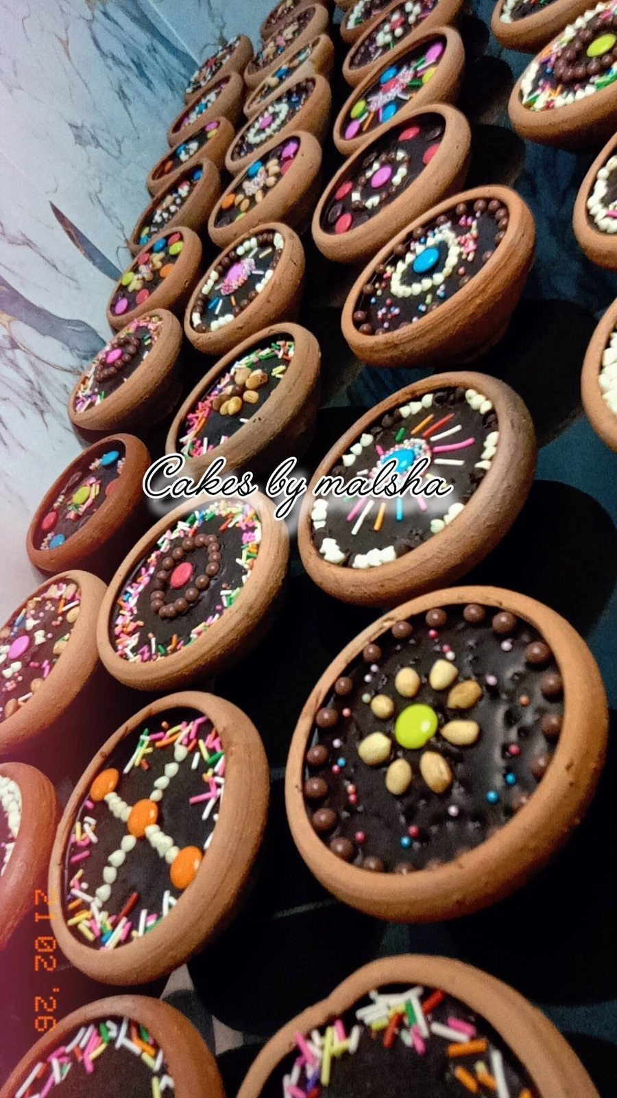 Pot Cake Party Tray – Pot Cakes, Cakes by Malsha, Minuwangoda