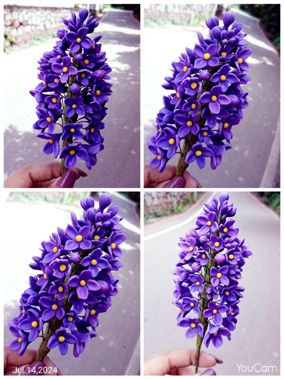 Hyacinth Flowers – Sugar Flowers, Cakes by Malsha, Minuwangoda