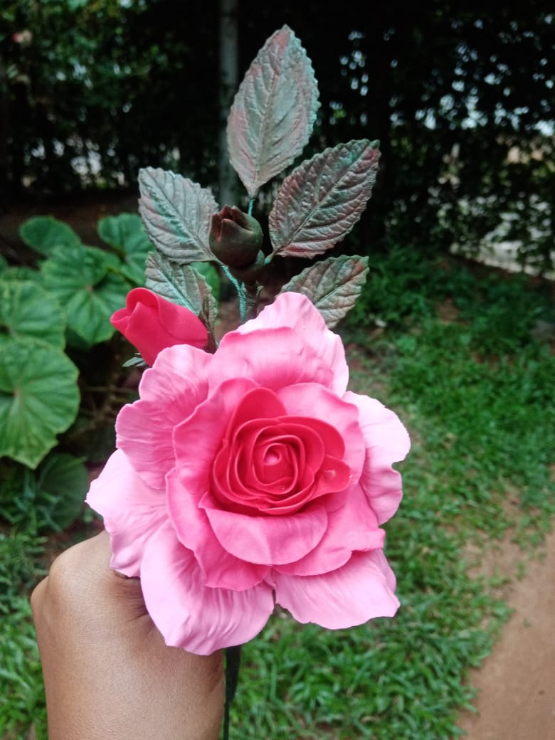 Red Rose – Sugar Flowers, Cakes by Malsha, Minuwangoda