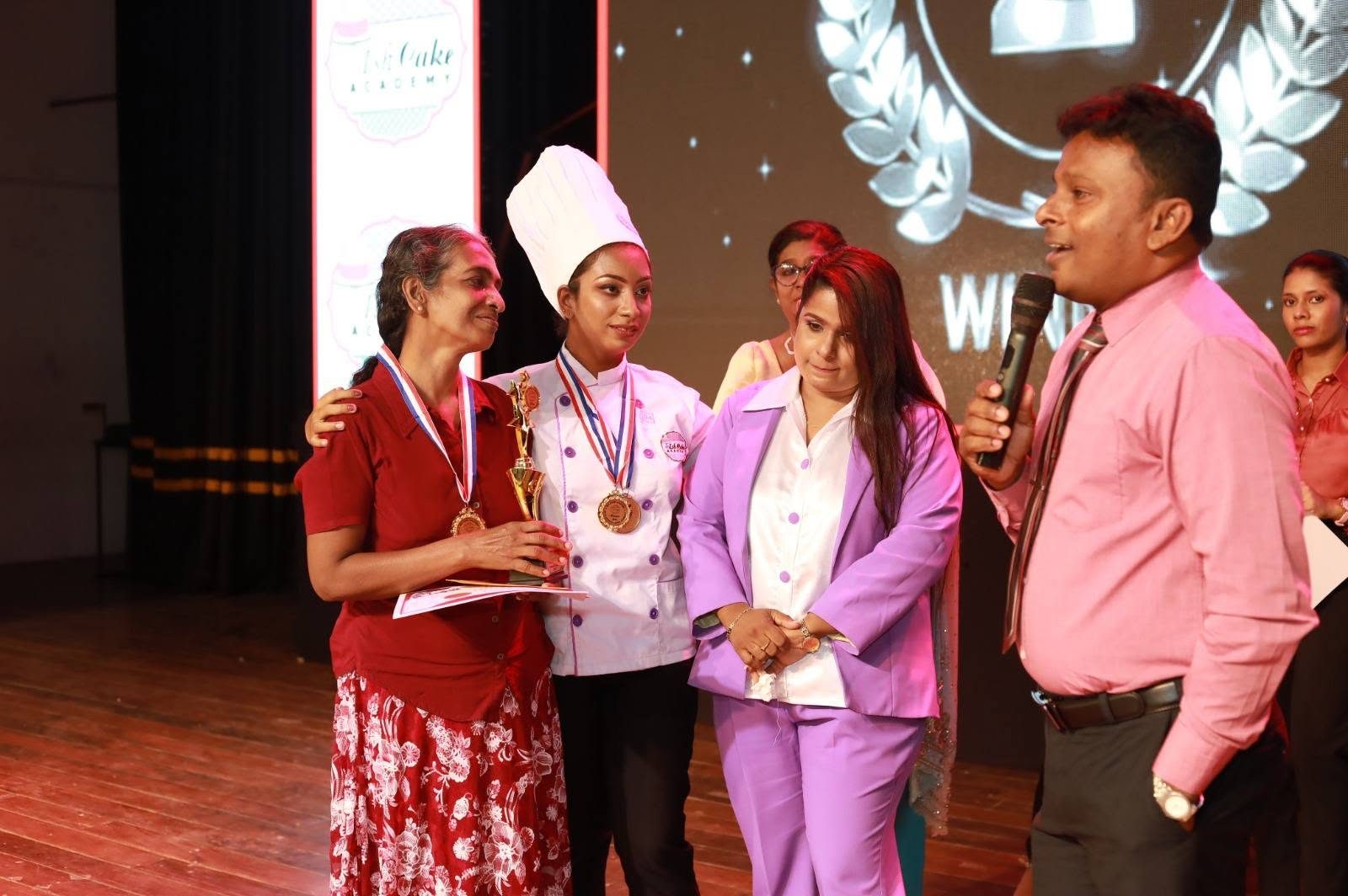 At the Ish Cake Academy award ceremony