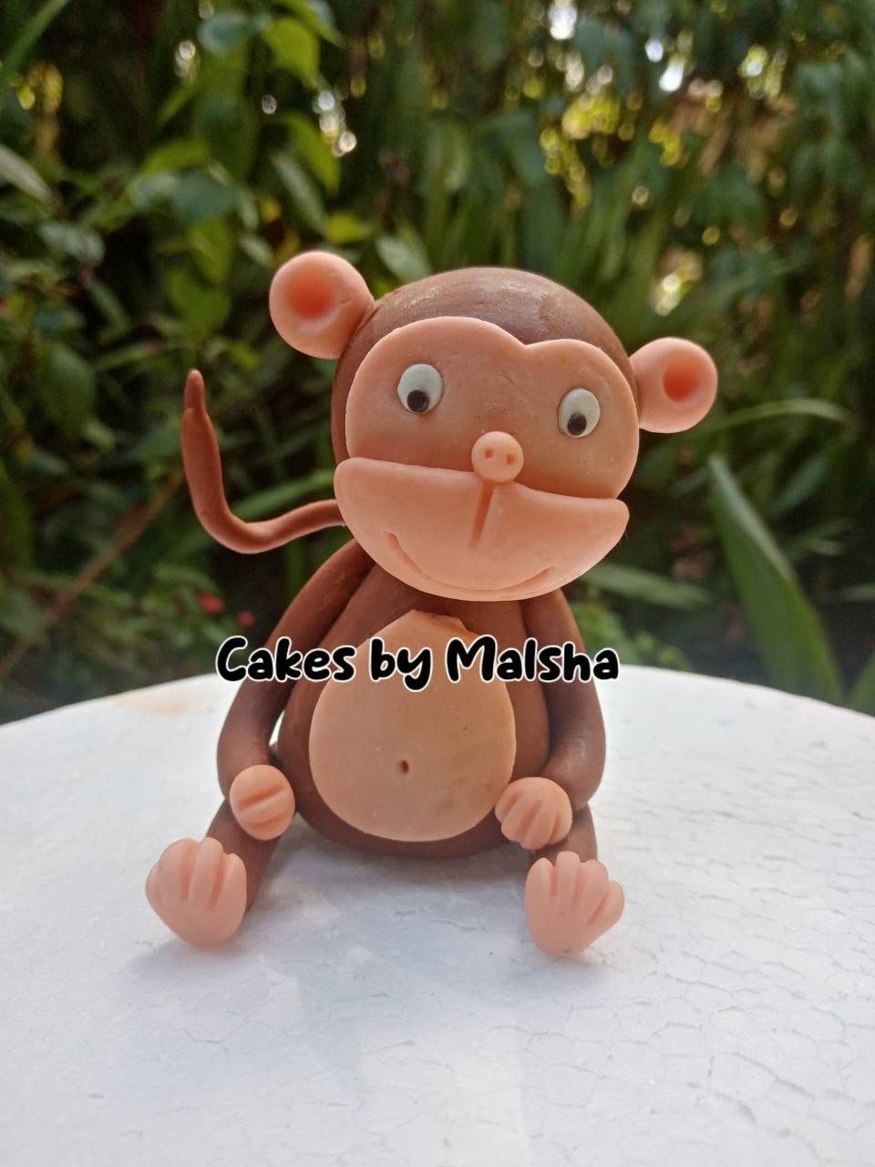 Hand-made sugar monkey