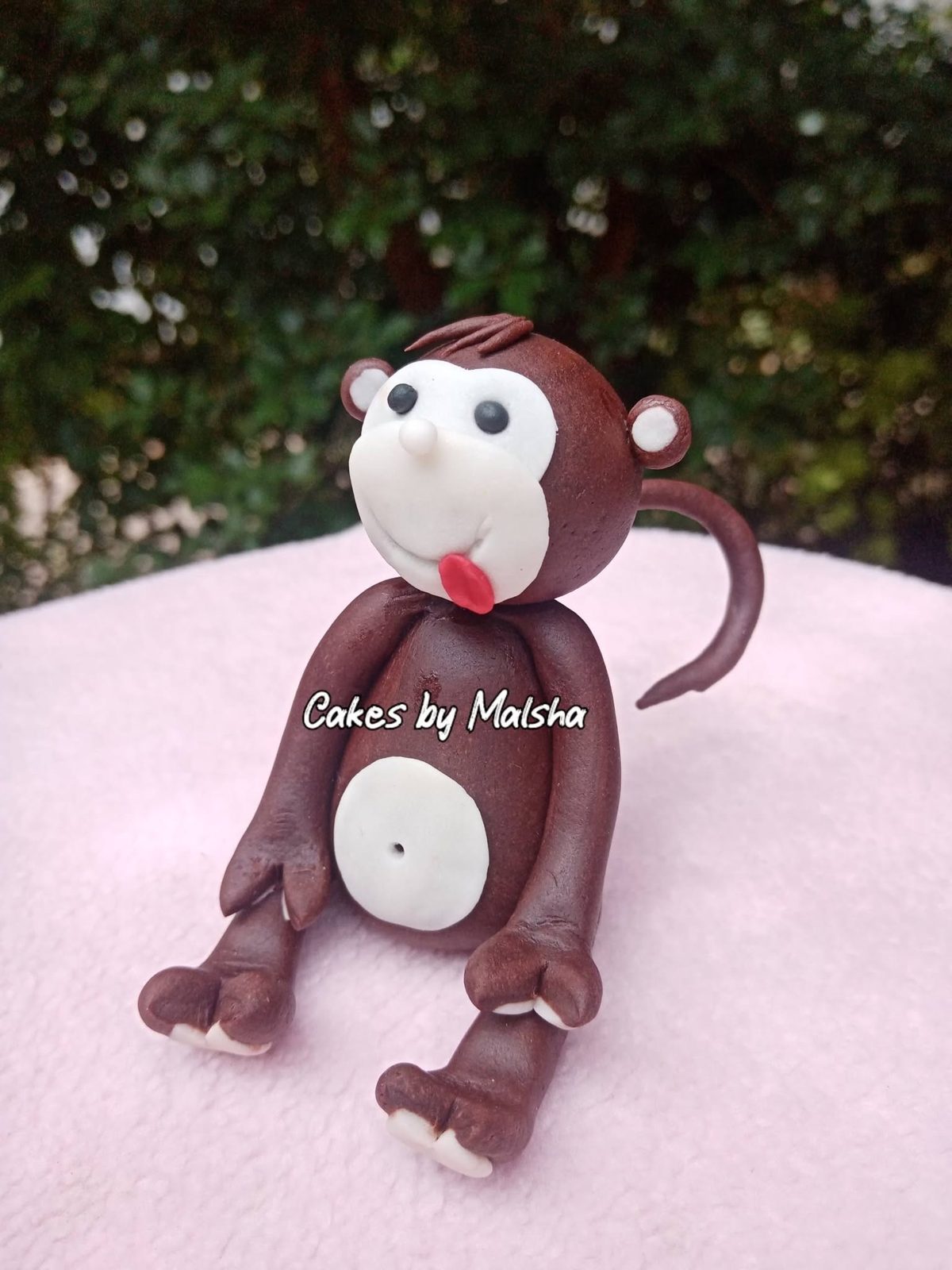 Hand-made sugar monkey