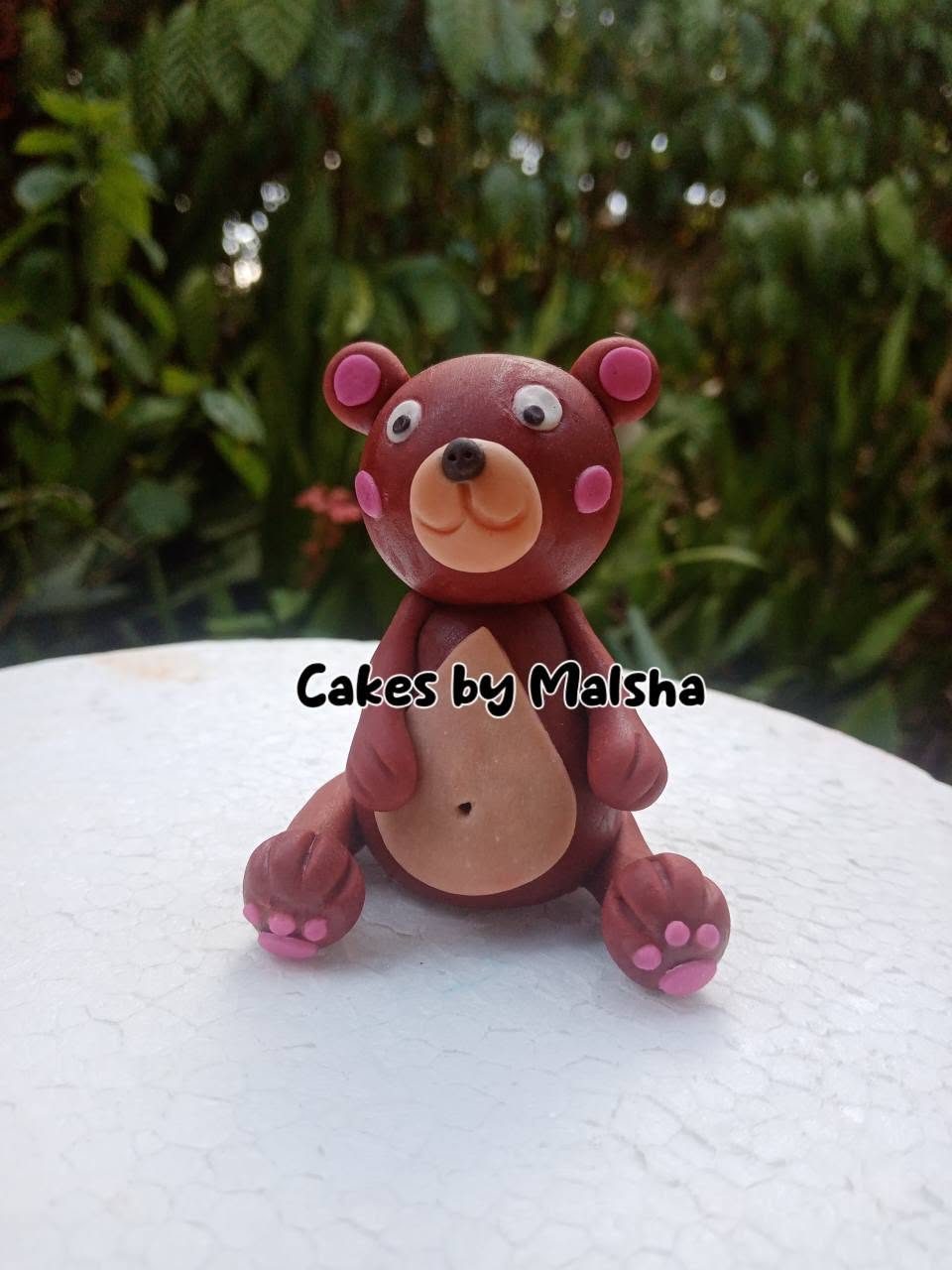 Hand-made sugar teddy bear