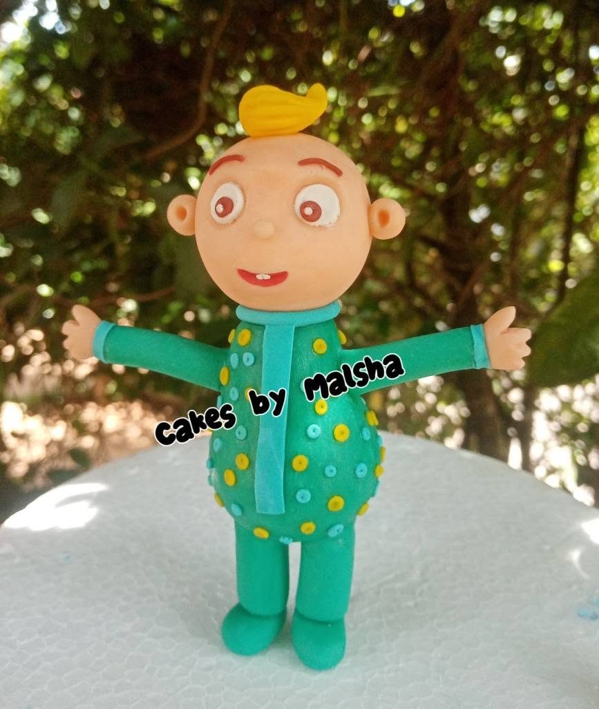 Hand-made sugar boy figure